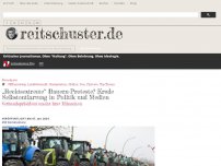 Bild zum Artikel: „Rechtsextreme“ Bauern-Proteste? Krude Selbstentlarvung in Politik und Medien