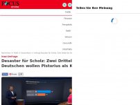 Bild zum Artikel: Insa-Umfrage - Desaster für Scholz: Zwei Drittel der Deutschen wollen Pistorius als Kanzler