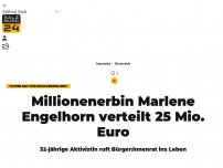 Bild zum Artikel: Millionenerbin Marlene Engelhorn verteilt 25 Mio. Euro
