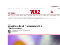 Bild zum Artikel: Konzert: Umstrittene Band: Frontsänger tritt in Oberhausen auf