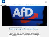 Bild zum Artikel: Nach Bericht über Treffen von AfD und Identitären: Empörung, Sorge und maximale Distanz