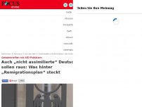 Bild zum Artikel: Geheimtreffen mit AfD-Politikern - Auch „nicht assimilierte“ Deutsche sollen raus: Was hinter „Remigrationsplan“ steckt