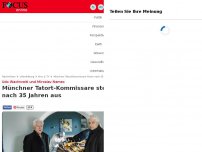 Bild zum Artikel: Udo Wachtveitl und Miroslav Nemec - Münchner Tatort-Kommissare steigen aus