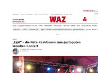 Bild zum Artikel: Absage: „Egal“ – die Netz-Reaktionen zum gestoppten Wendler-Konzert