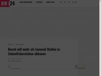 Bild zum Artikel: Bosch will mehr als tausend Stellen in Zukunftsbereichen abbauen