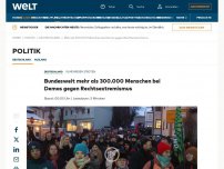 Bild zum Artikel: Deutschland vor einem Wochenende der Demos gegen rechts