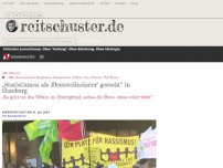 Bild zum Artikel: „Statist:innen als ‘Demoteilnehmer‘ gesucht“ in Hamburg