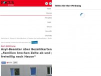 Bild zum Artikel: Nach Einführung - Bezahlkarte für Asylbewerber: „Breche Zelte in Deutschland ab und gehe nach Hause“