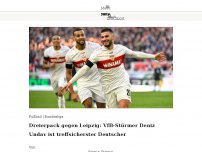 Bild zum Artikel: Dreierpack gegen Leipzig: VfB-Stürmer Deniz Undav ist treffsicherster Deutscher