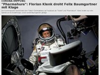 Bild zum Artikel: 'Pharmahure': Florian Klenk droht Felix Baumgartner mit Klage