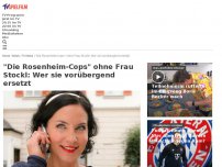 Bild zum Artikel: Wer ersetzt Frau Stockl bei den 'Rosenheim-Cops'?