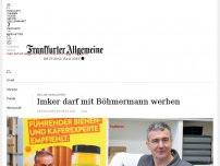 Bild zum Artikel: Sieg im Honigstreit: Imker darf mit Böhmermann werben