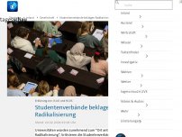 Bild zum Artikel: Studentenverbände beklagen Radikalisierung an Unis
