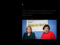 Bild zum Artikel: Hass im Internet nimmt zu: Fast jeder Zweite in Deutschland betroffen